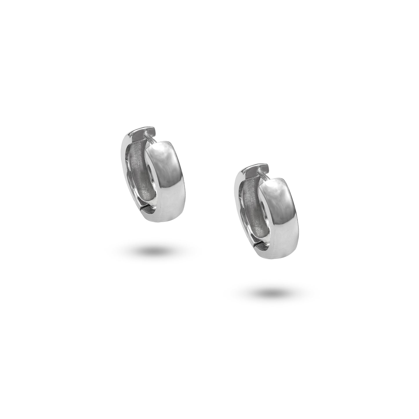 Jantier: Emma Earrings Rhodium-plated Silver 925