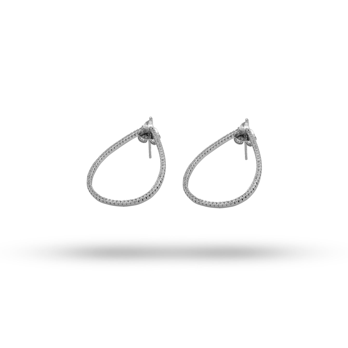 Jantier: Hepburn Earrings in 925 Silver