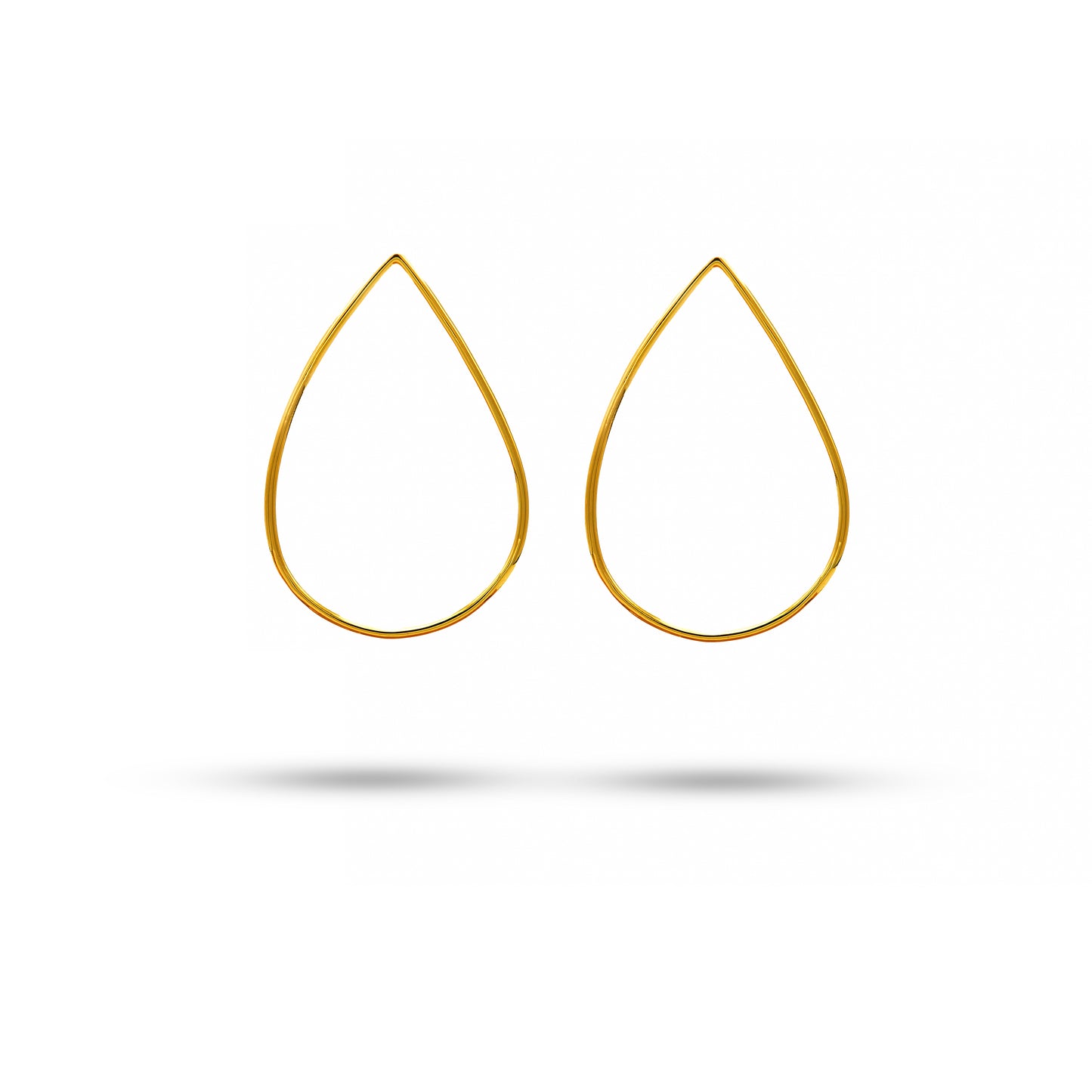 Jantier: Vaporous earrings - Rhodium-plated silver 925