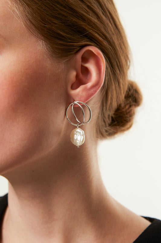 Jantier: Romantic 925 Silver Earrings