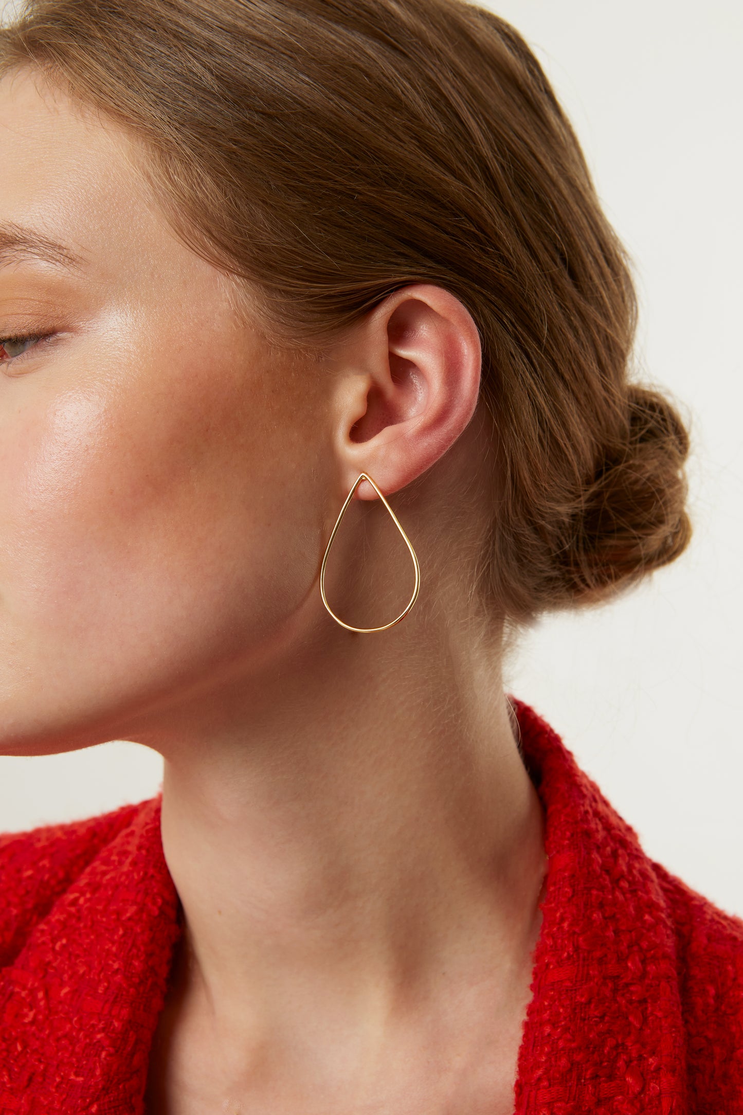 Jantier: Vaporous earrings - Rhodium-plated silver 925