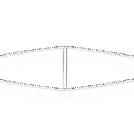 Jantier: Modern Elegance Cuff Bracelet - 925 Silver