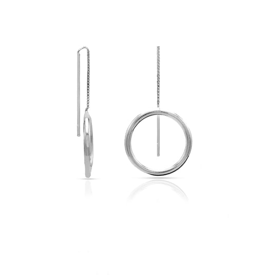 Jantier: Olympic Earrings in 925 Rhodium Silver