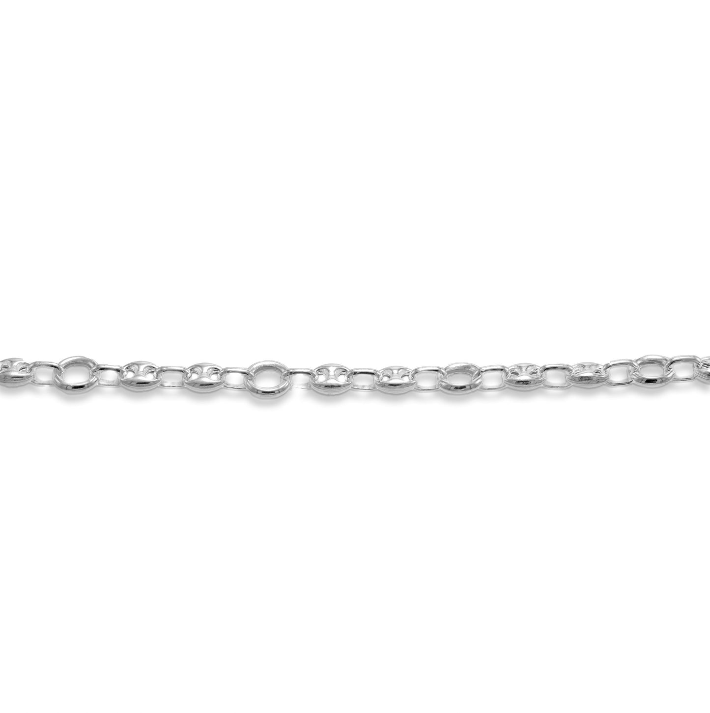 Jantier : Bracelet Urbain Mix - Argent 925