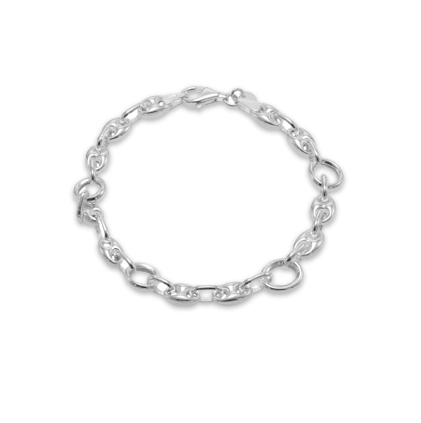Jantier : Bracelet Urbain Mix - Argent 925