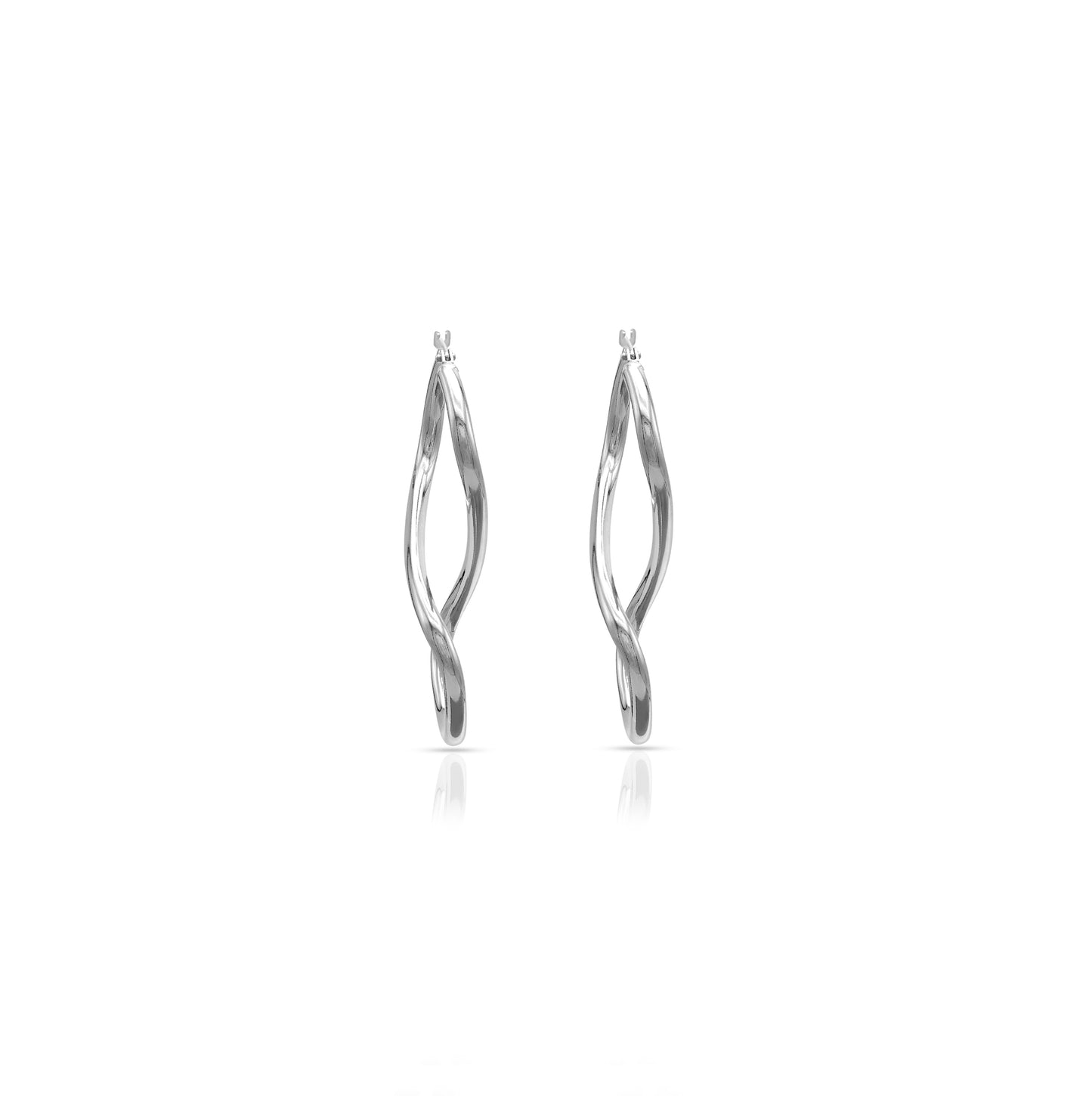 Jantier : Boucles d'oreilles Infinity Argent 925