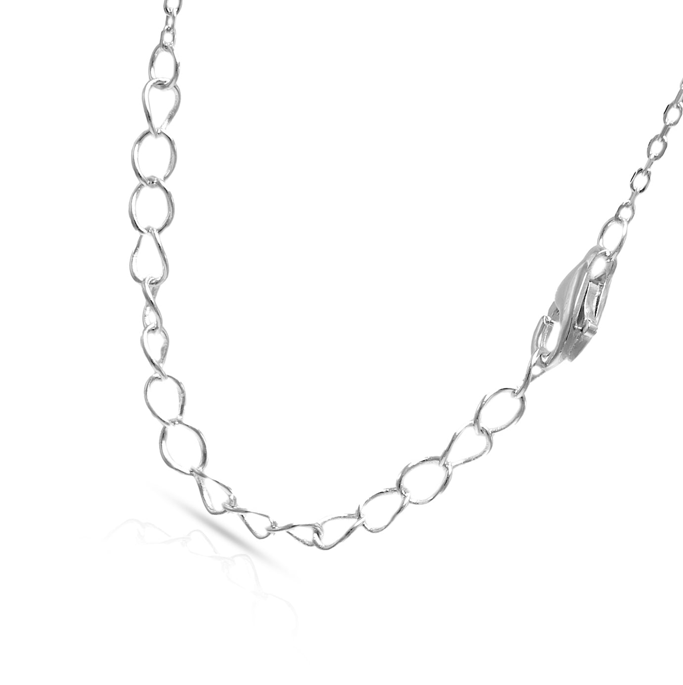 Jantier : Collier BFF - Argent 925 - Cristaux de zircon