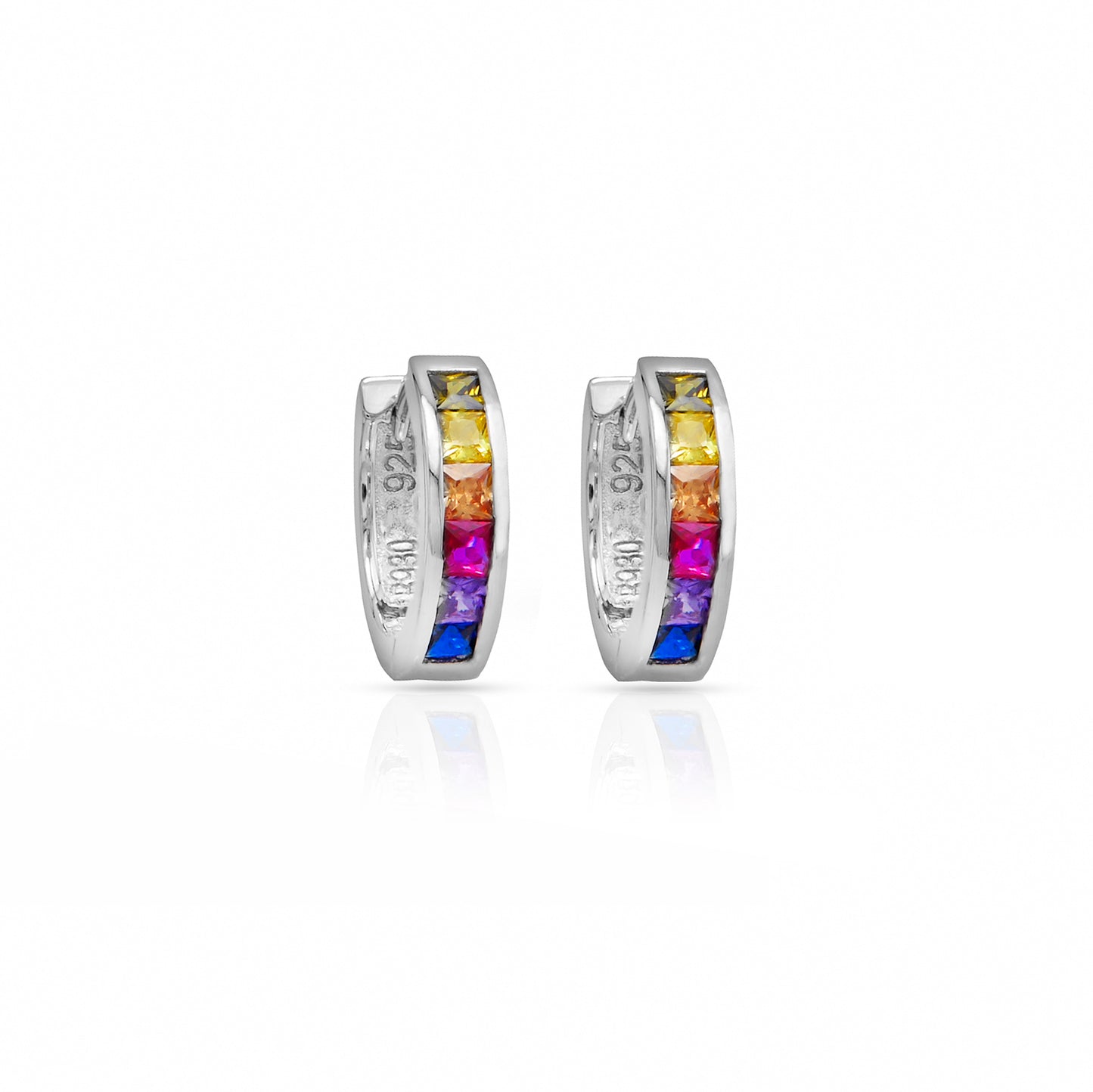 Jantier : Boucles d'oreilles Lover modernes Argent 925