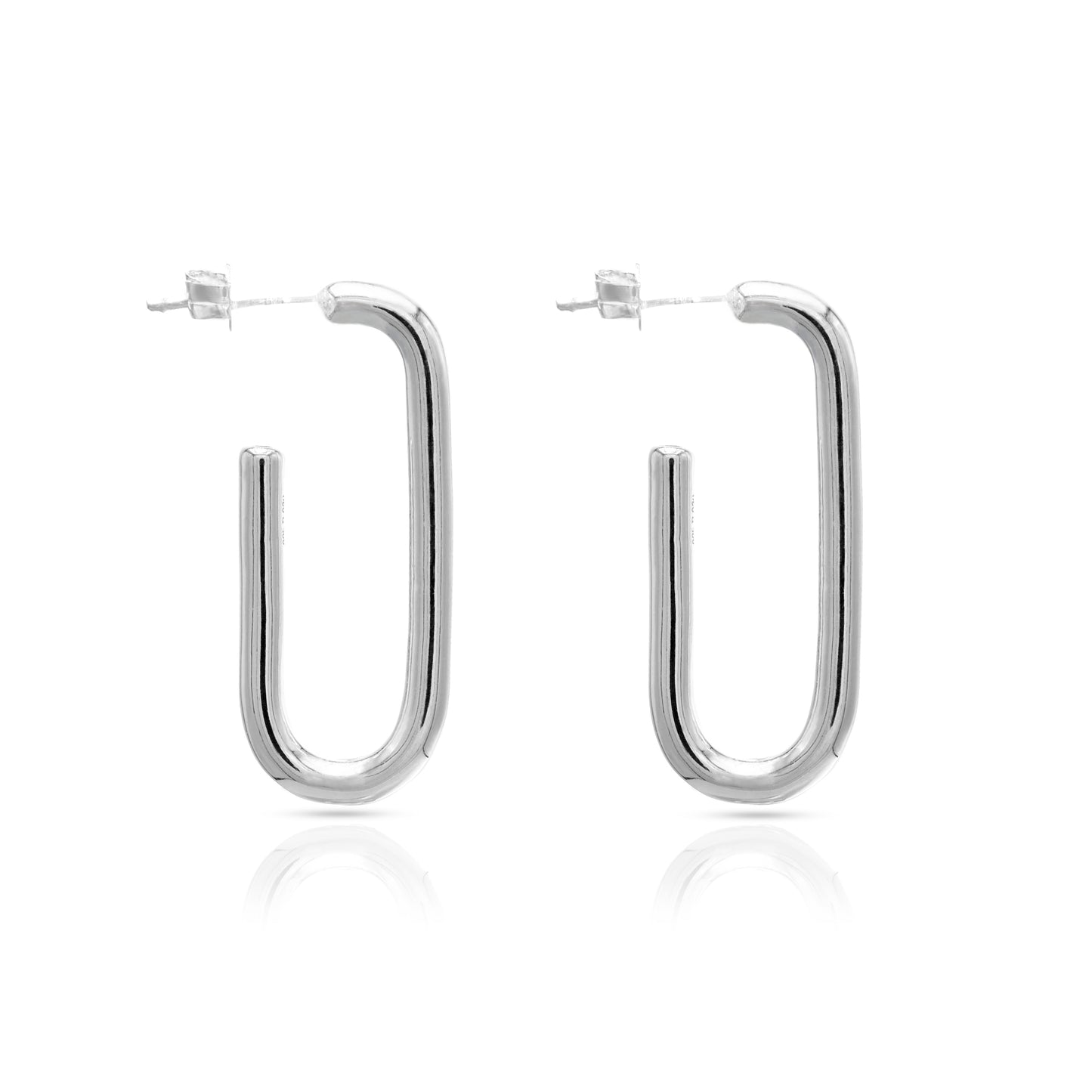 Jantier : Boucles d'oreilles Charismatiques Argent 925