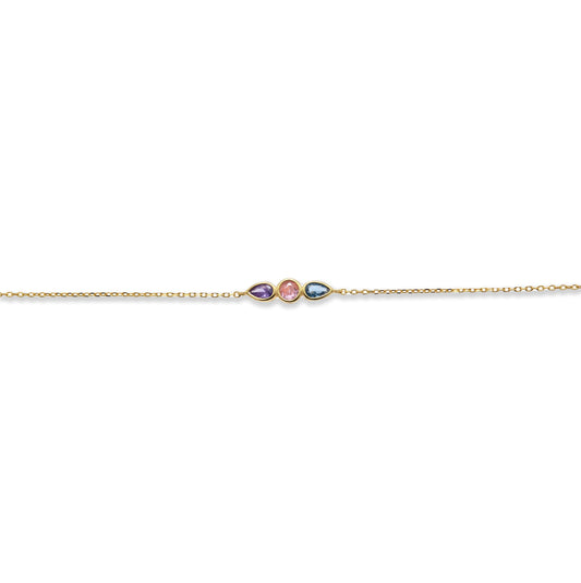 Jantier: Mermaid Bracelet - Gold-plated silver