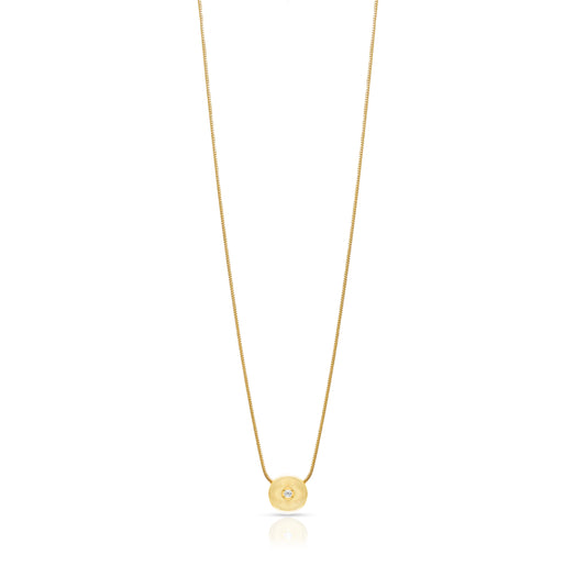 Jantier: Attraction Necklace - 925 Silver - Gold plated