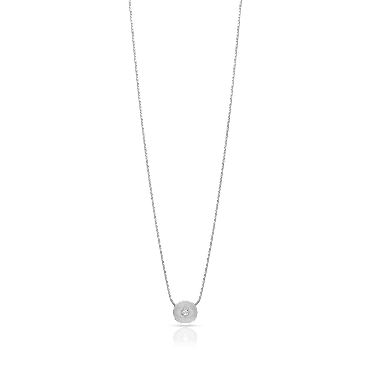 Jantier : Collier Attraction - Argent 925 - Zircon -