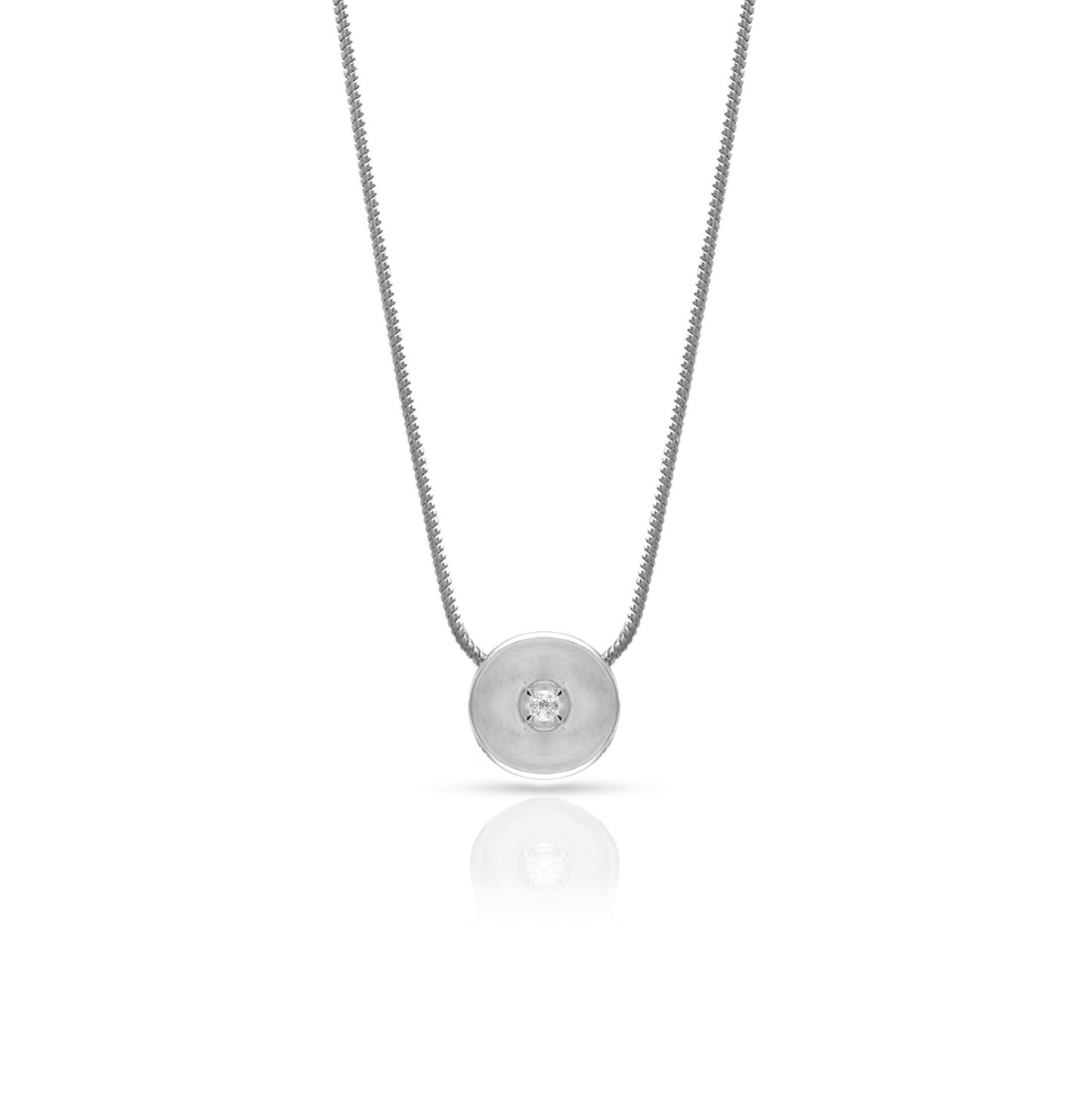 Jantier : Collier Attraction - Argent 925 - Zircon -