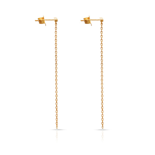 Jantier: Insoumises Silver Earrings - Gold plated