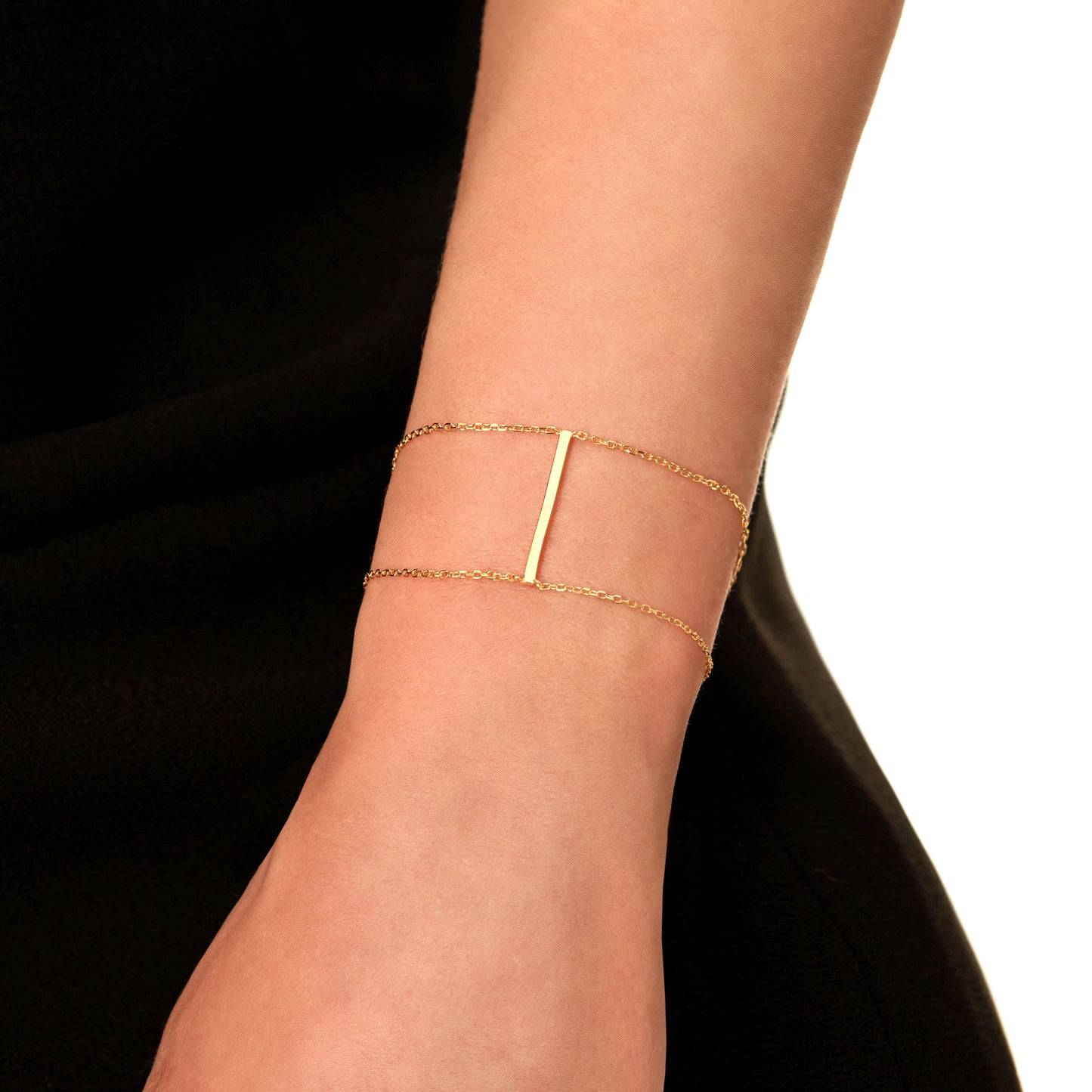 Jantier : Bracelet Manchette Élégance Moderne - Argent 925, Plaqué Or