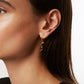 Jantier: Ruban earrings - Gold-plated silver