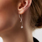 Jantier: Golden Sphere Earrings - Gold-plated silver