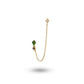 Jantier: Isabelle earrings - Gold-plated silver