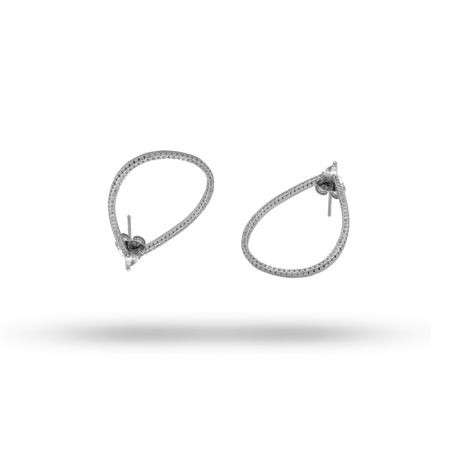 Jantier : Boucles d'oreilles Hepburn en  Argent 925