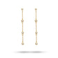Jantier: Marie Stuart earrings. Gold plated silver