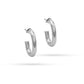 Jantier: Maryse earrings 925 rhodium silver, gold plated