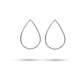 Jantier: Vaporous earrings - Rhodium-plated silver 925