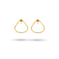 Jantier: Vaporous earrings - Rhodium-plated silver 925