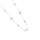 Jantier: Belharra necklace - 925 silver - Pearly pearls and zircons