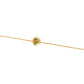 Jantier: Button Bracelet - Gold-plated silver