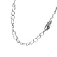Jantier: Medal necklace - 925/100 fine silver - Gold plated - With solar stone