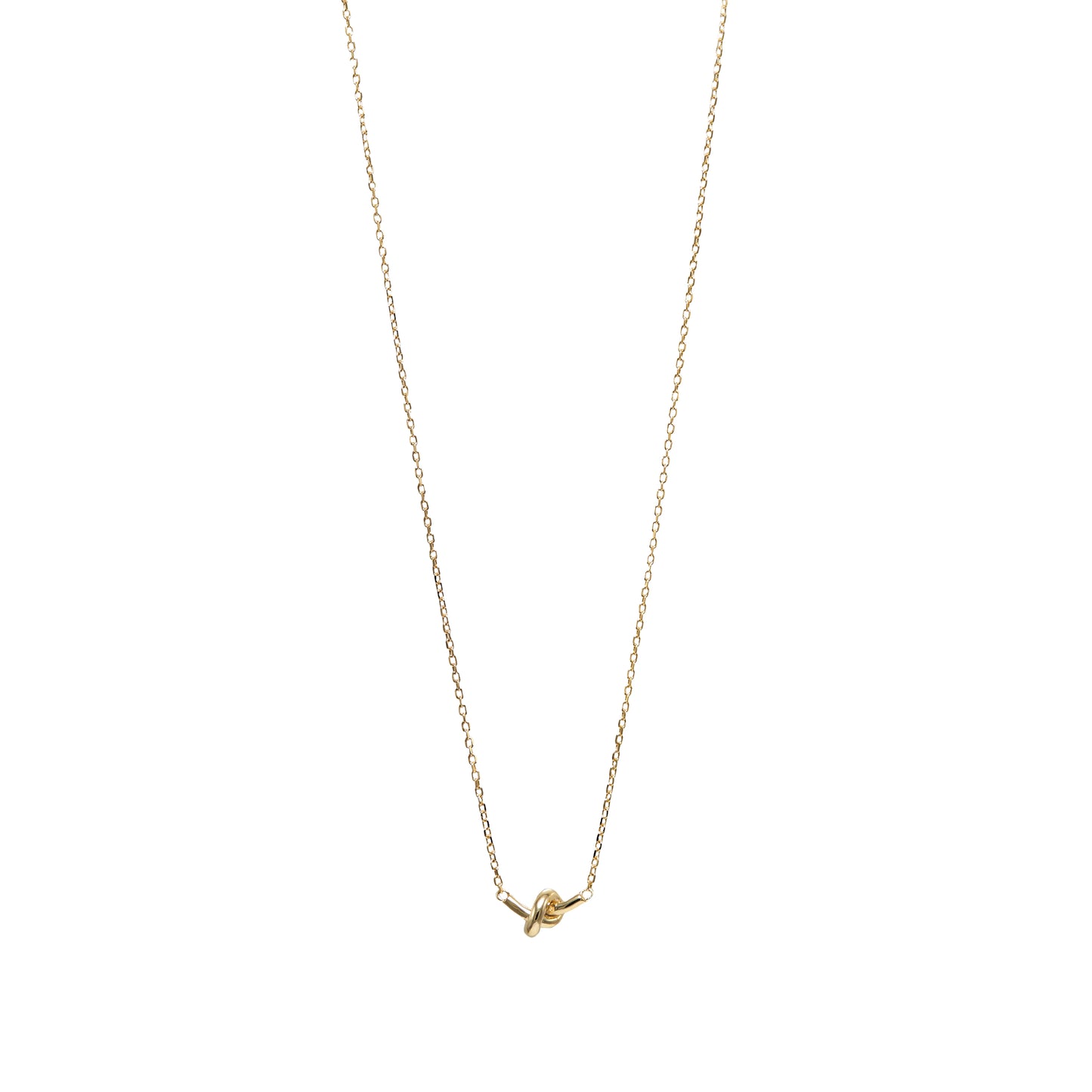 Jantier: Linked Destiny Necklace - 925 Silver - Gold plated