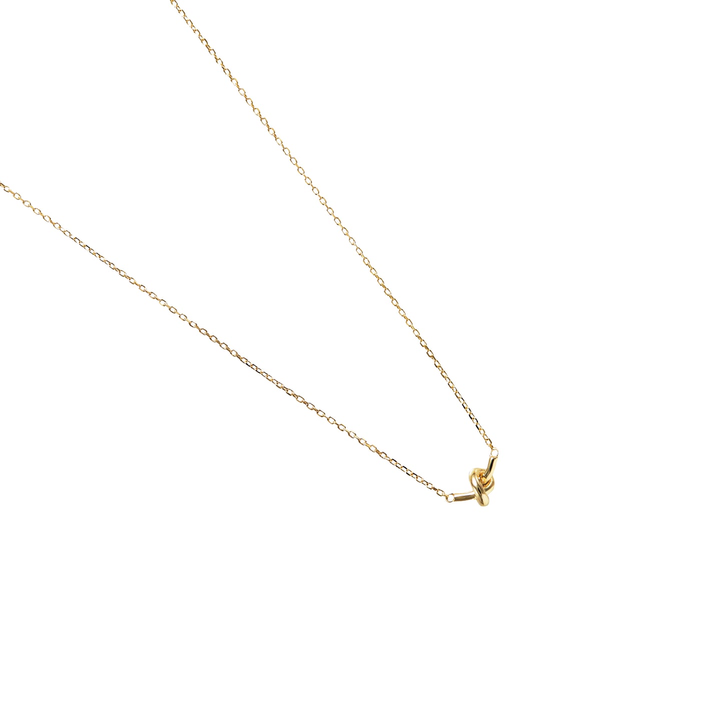 Jantier: Linked Destiny Necklace - 925 Silver - Gold plated