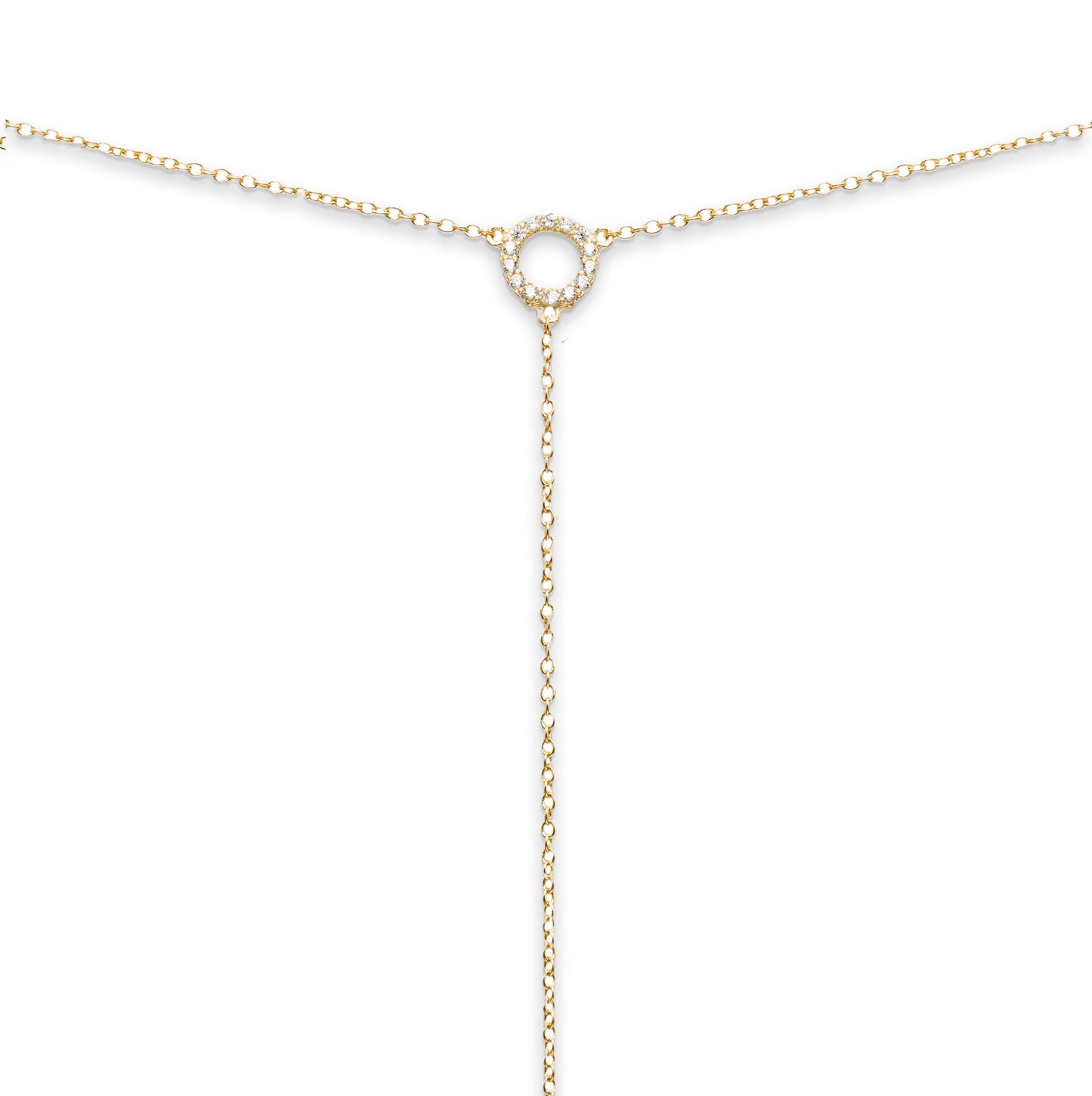 Jantier: Fabulous Necklace - 925/100 Silver - Gold plated