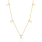 Jantier: Luxurious necklace - Silver - Gold plated