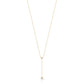 Jantier: Sensuality Necklace in Gold-Plated Silver, Glamorous Sparkle