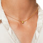 Jantier: Attraction Necklace - 925 Silver - Gold plated