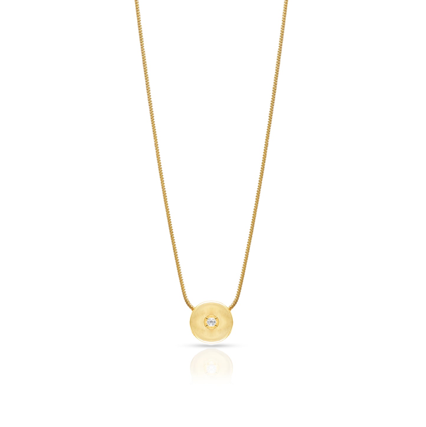 Jantier: Attraction Necklace - 925 Silver - Gold plated