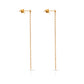 Jantier: Insoumises Silver Earrings - Gold plated