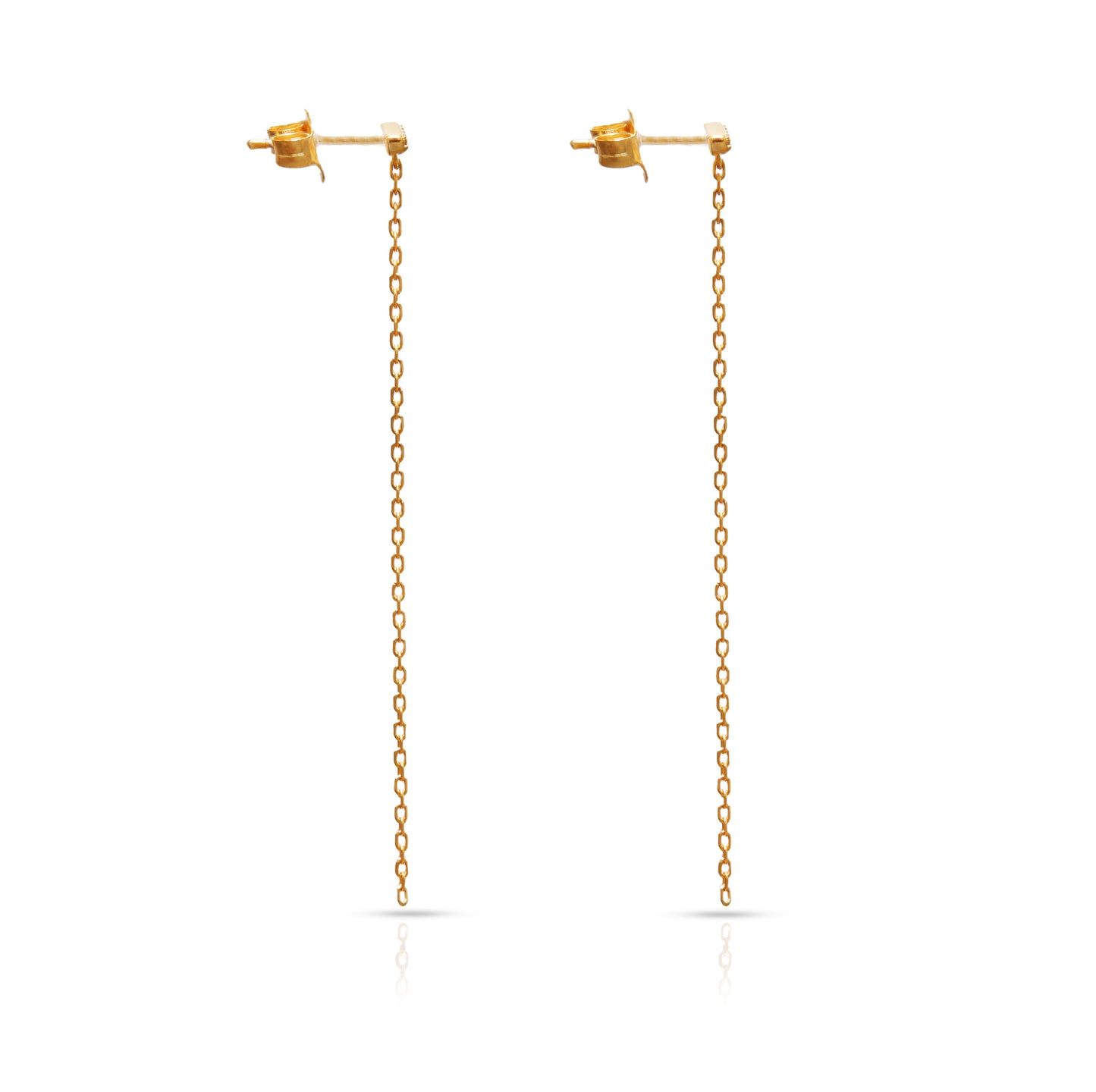 Jantier: Insoumises Silver Earrings - Gold plated