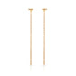 Jantier: Insoumises Silver Earrings - Gold plated