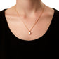 Jantier: Precious moonstone pendant - Gold-plated silver