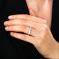 Jantier: Contesse Topaz Ring in 925 Silver with Zirkonia