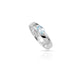 Jantier: Contesse Topaz Ring in 925 Silver with Zirkonia